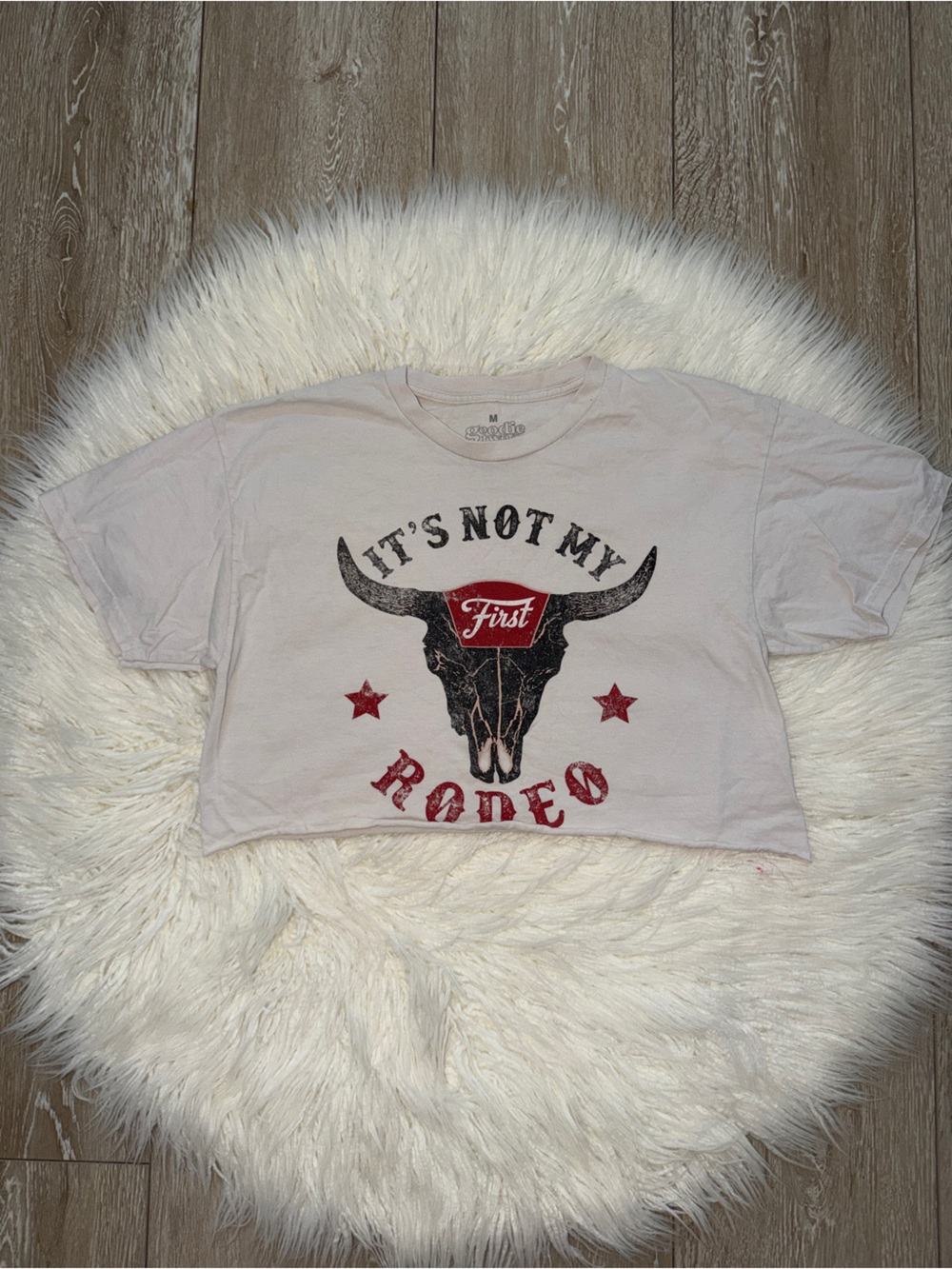 Graphic Tee Rodeo Crop